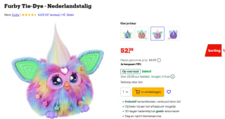 Furby Tie-Dye - Nederlandstalig voor €52,39 bij Bol