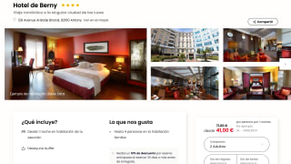 Hotel de Berny en París por 41€