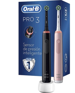 Black Friday 2 Cepillos de dientes eléctricos 3900N Oral-B PRO 3 a solo 49,99€