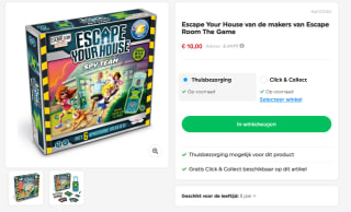 Escape Your House van de makers van Escape Room The Game voor €10 bij Smyths Toys