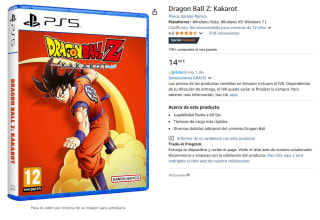 Videojuego Dragon Ball Z: Kakarot PS5 por 14,90€