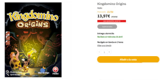 Juego de Mesa Kingdomino Origins por 13.97€