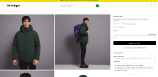 Mountain PRO con relleno plumón de montaña por solo 38,70€