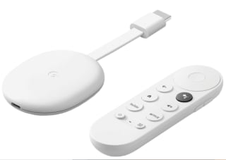 GOOGLE Chromecast 4K met Google TV - Wit voor € 49,95 bij Ibood