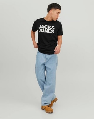 Camiseta JACK & JONES T-Shirt 3 Pack Logo por solo 6,50€c