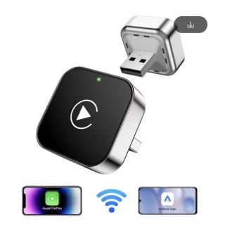 Carplay inalámbrico Android Auto 2 en 1 por solo 8,53€