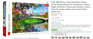 Puzzle 1000 Piezas Marca Trefl, Vista, Manhattan, Parque Verde por 7,99€