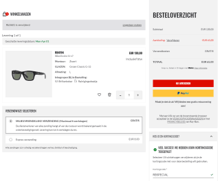 Ray-Ban RB4194 unisex zonnebril voor €65,00 met kortingscode bij Ray-Ban