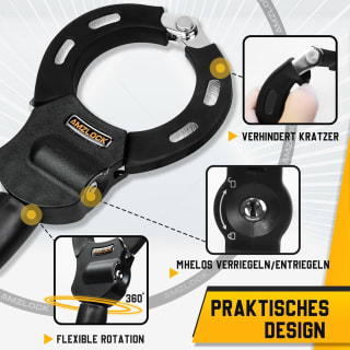 AMZLOCK Fiets Anti-Diefstalslot voor €29,99 bij Amazon