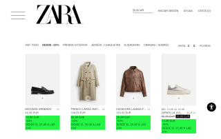 ZARA Rebajas Verano 2025 50%