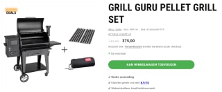 Grill Guru Pellet Grill set voor €375 bij Harlem BBQ