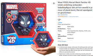 Pods 4D Black Panther voor €2,28 bij Amazon