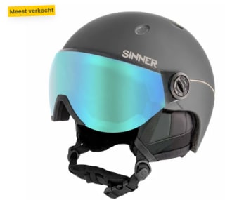Sinner Titan Visor skihelm met vizier voor €79,95 bij Toppy