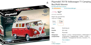 Playmobil 70176 Volkswagen T1 voor €25,90 bij Amazon.fr
