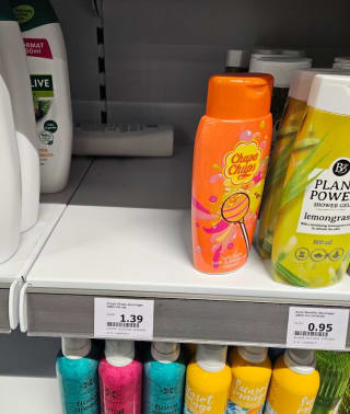 Chupa Chups showergel voor 1,39 euro