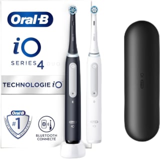 Oral-B iO 4 Zwart & Wit Elektrische Tandenborstels voor €99,99 bij Amazon