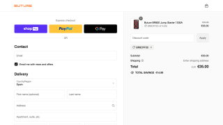 Arrancador auxiliar Buture BR800 1200A por 35€