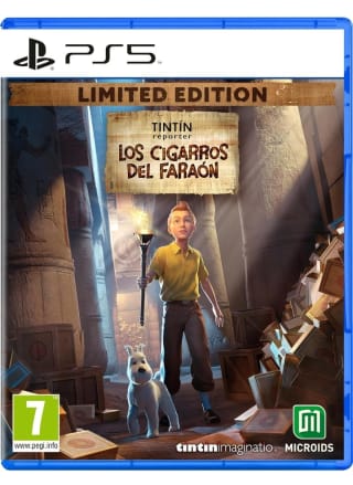 Tintín Reporter. Los Cigarros del Faraón PS5 por 19,99€.