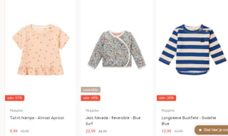 Tot 50% korting bij Noppies tijdens de sale