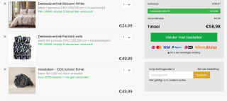 3 halen 1 betalen op beddengoed en kussens bij Dekbed-Discounter