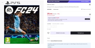 Juego PS5 EA SPORTS FC 24 por 25.5€ (Cuenta Nueva 15.5€)