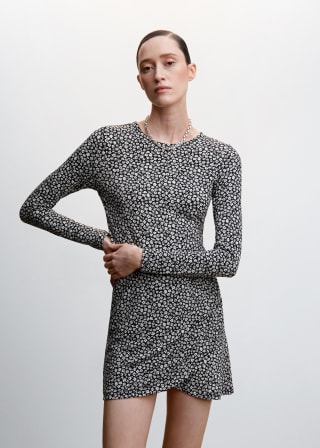 Vestido estampado flores por 3,99€