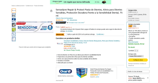 Pasta de dientes Sensodyne Repair & Protect por 2,69€