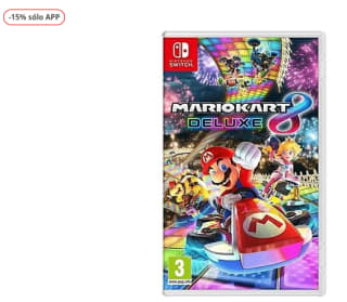 Videojuego Mario Kart 8 Deluxe Nintendo Switch por solo 39€