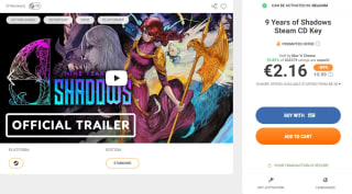 9 Years of Shadows Steam CD Key voor €1,90 met code bij Kinguin