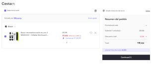 Braun recortadora modelo 3 MGK3342 + Gillette SkinGuard por 19.95€