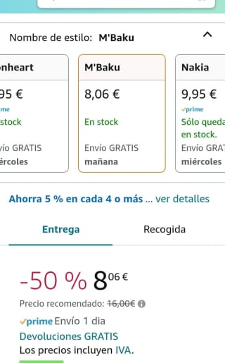 Figura Funko Marvel Wakanda Forever M'Baku 10cm por 8,06€.