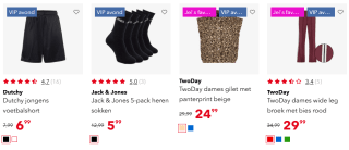 20% korting op alles met een VIP avond label vanavond bij Scapino