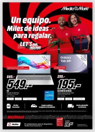 Folleto Navidad Let's Ho Ho Ho! en MediaMarkt.