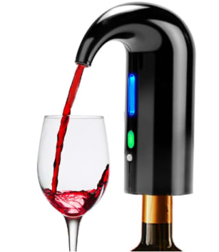 Aireador eléctrico de vino por 24.49€