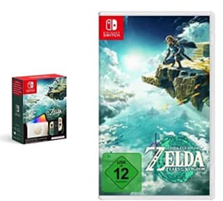 Nintendo Switch OLED Tears of the Kingdom Edition + game voor €349,95 bij Amazon.de