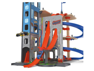 Playtive houten parkeergarage 58 x 76 x 54 cm voor €29,99 in de Lidl webshop