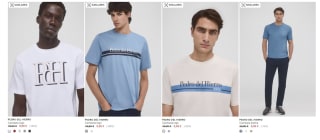 Camisetas Pedro del hierro varios modelos por 8,99€
