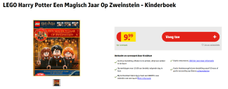 LEGO Harry Potter - Een magisch jaar op Zweinstein voor €9,99 bij kruidvat