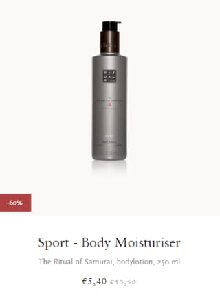 Tot 60% korting in de zomersale bij Rituals