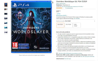 este videojuegho para Ps4 Outriders Worldslayer idioma IT/ESP por 22,99€