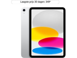Apple iPad (2022) 10.9 inch 64GB Wifi Zilver voor €319 bij de Mediamarkt