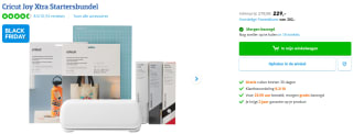 Cricut Joy Xtra Startersbundel voor €229 bij Coolblue