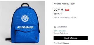 Mochila Napapijri Hornby 19L por 22.99€