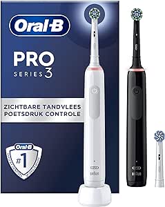 Oral-B Pro 3 3900 Set van 2 voor €49,49 bij Amazon