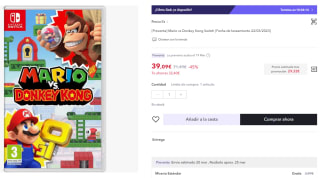 Videojuego [Preventa] Mario vs Donkey Kong Switch por 29,32€