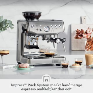 Sage Barista Express Impress Brushed Stainless Steel voor €699 bij Coolblue