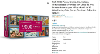 Puzzle marca Trefl-9000 Piezas Colección No Tan Clásicos de Arte  por 48,66€