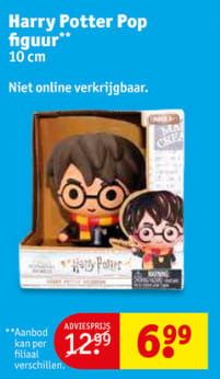 Pop Harry Potter voor €6,99 bij Kruidvat