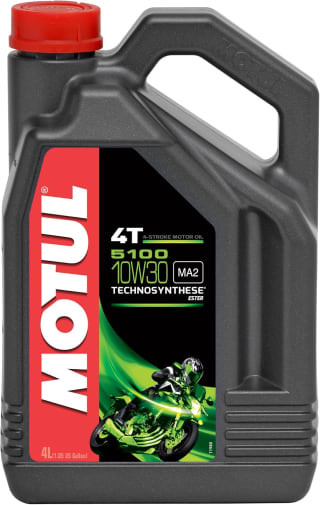 Motorolie MOTUL 5100 10W30 4L voor €38,98 bij Amazon