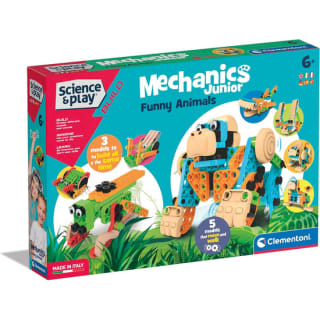 Clementoni - Science & Play Build - Mechanics Junior Compendium - Juego de construcciones mecánica por 7.99€